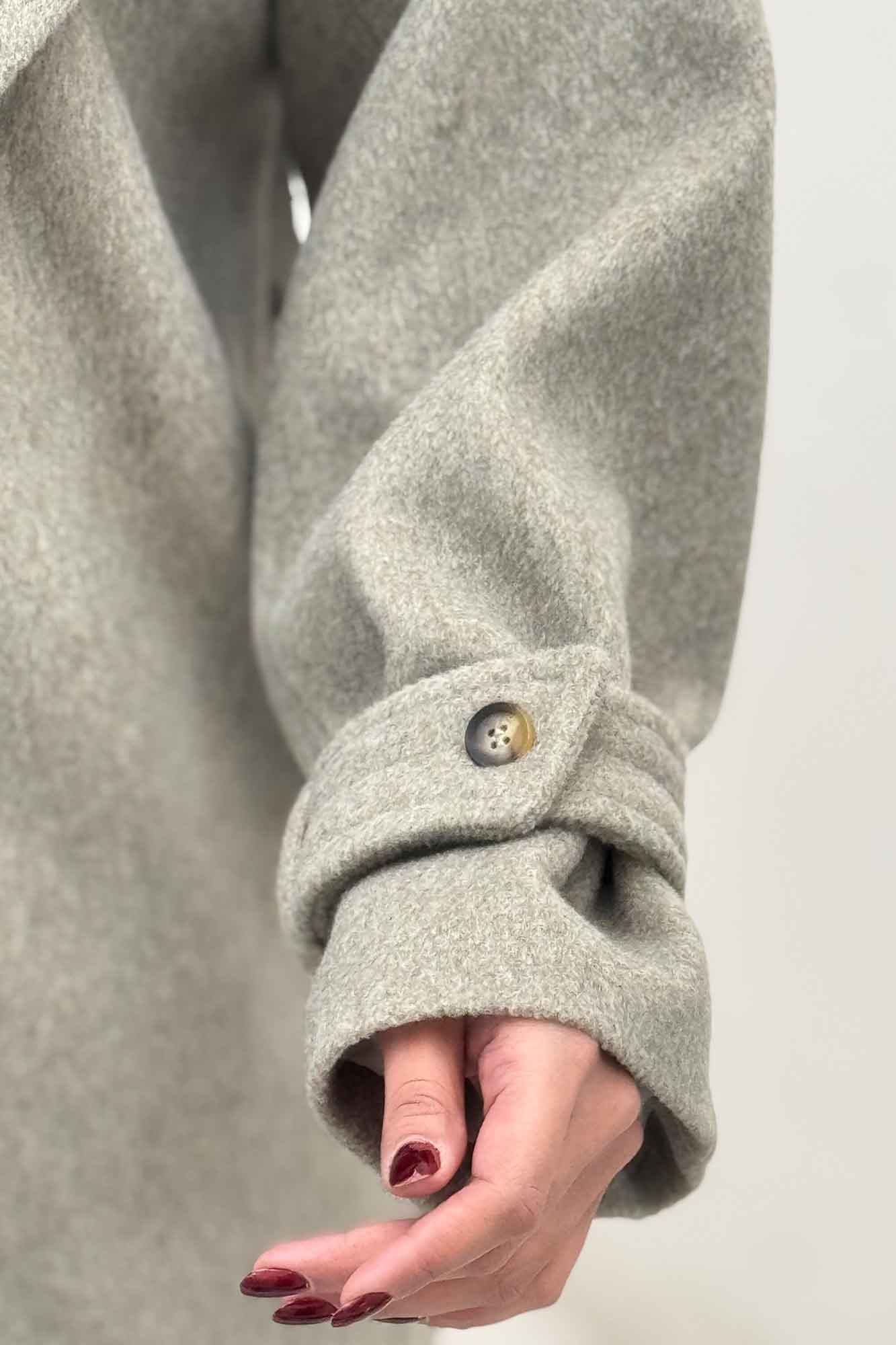 پالتو فوتر کشمیر آستردار سر آستین بند