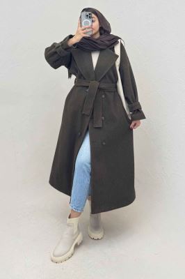 پالتو فوتر کشمیر آستردار سر آستین بند