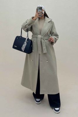 پالتو فوتر کشمیر آستردار سر آستین بند