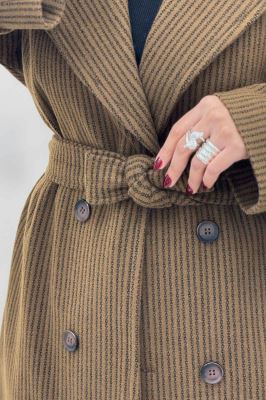 پالتو فوتر زنجیری آستردار سر آستین بند