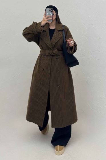 پالتو فوتر زنجیری آستردار سر آستین بند