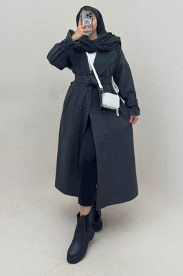 پالتو موهر آستردار سر آستین بند