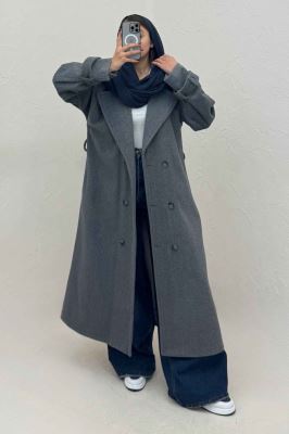 پالتو موهر آستردار سر آستین بند