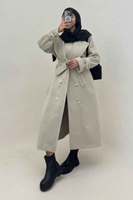 پالتو موهر آستردار سر آستین بند