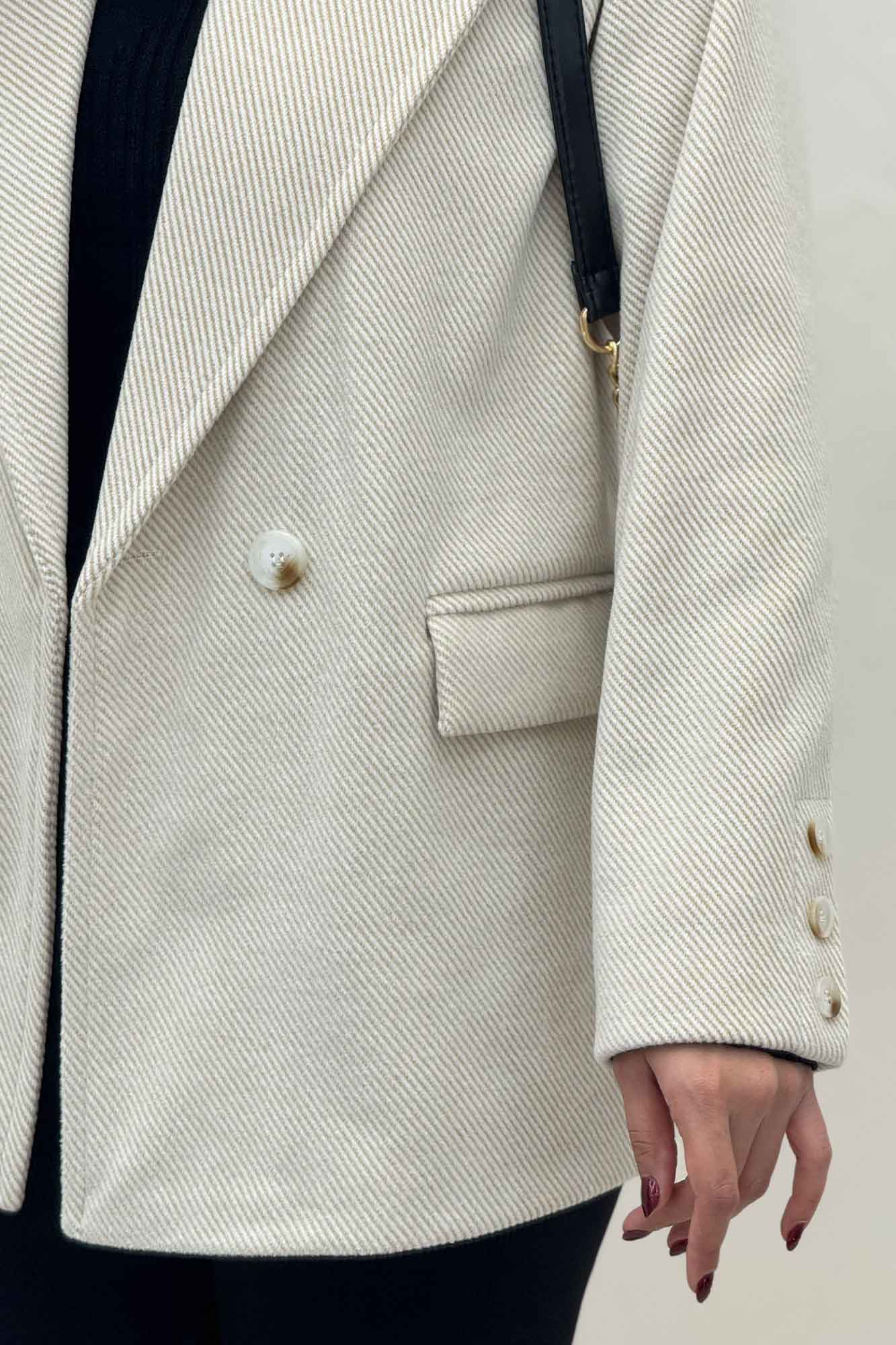 کت فوتر کجراه مخملی آستردار سه جیب 