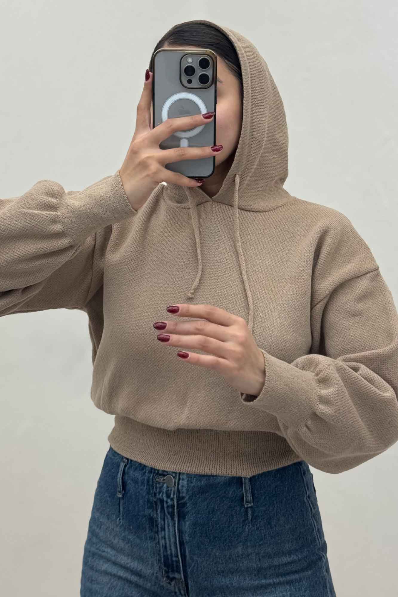 هودی کراپ بافت 