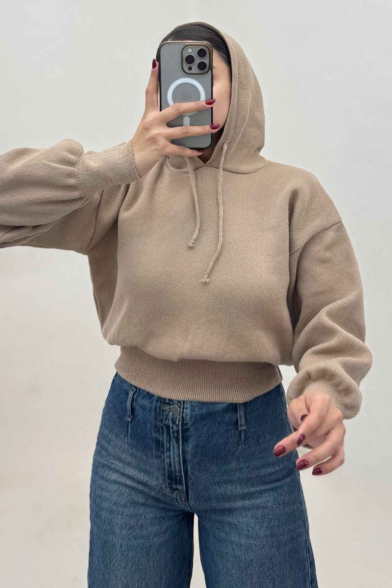 هودی کراپ بافت 