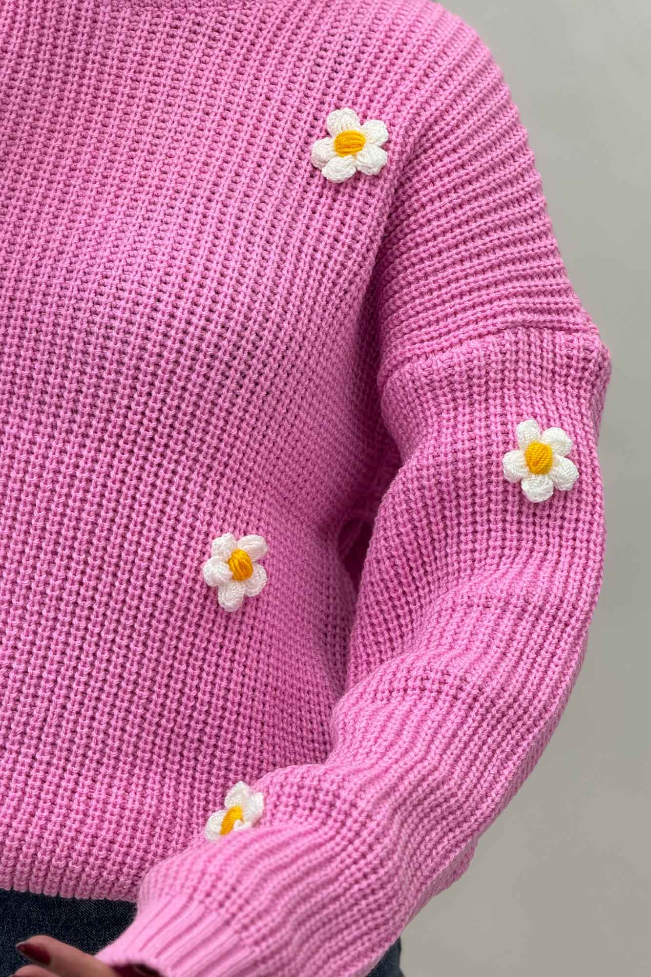 بلوز بافت طرح برجسته بابونه