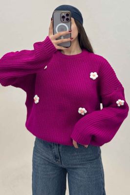 بلوز بافت طرح برجسته بابونه