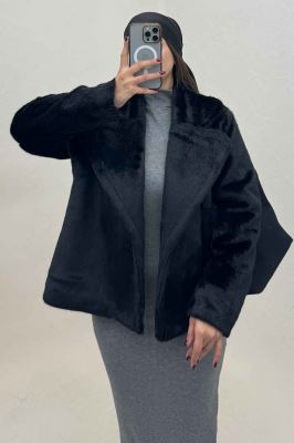 کت پوست آستردار مدل کارمین