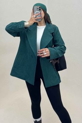 کت کبریتی آستردار دو دکمه