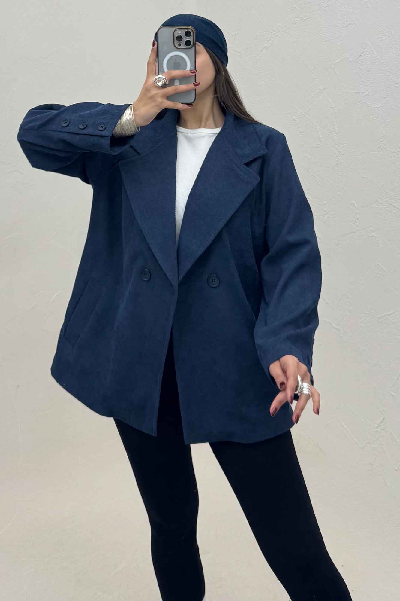 کت کبریتی آستردار دو دکمه