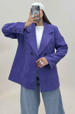 کت کبریتی آستردار دو دکمه