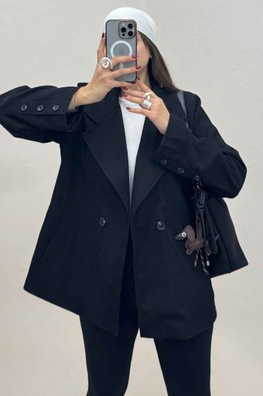 کت کبریتی آستردار دو دکمه