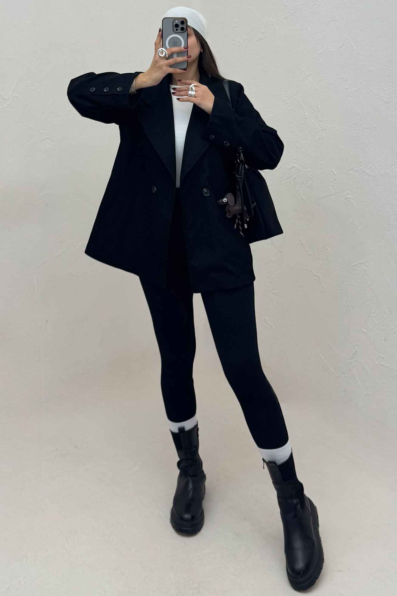 کت کبریتی آستردار دو دکمه