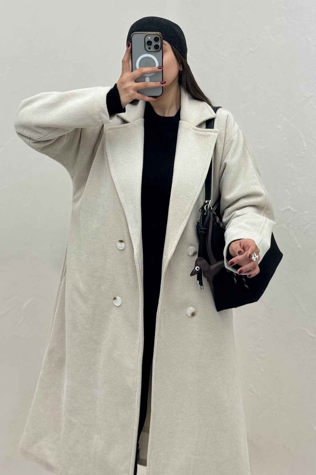 پالتو فوتر کجراه آستردار VERDA