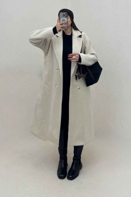 پالتو فوتر کجراه آستردار VERDA