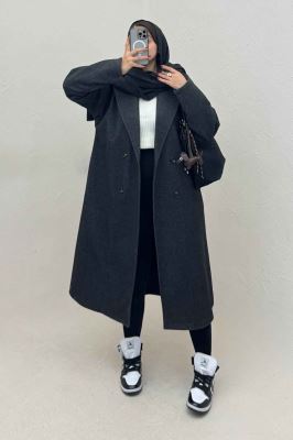 پالتو فوتر کجراه آستردار VERDA