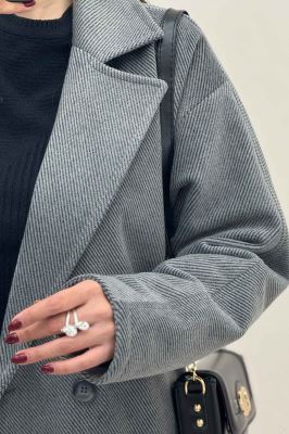 پالتو فوتر کجراه آستردار VERDA