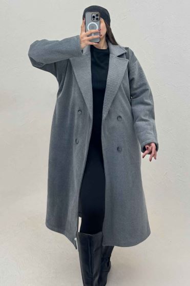 پالتو فوتر کجراه آستردار VERDA