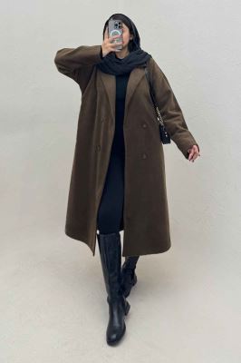 پالتو فوتر کجراه آستردار VERDA