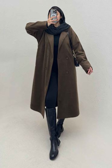 پالتو فوتر کجراه آستردار VERDA