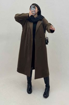 پالتو فوتر کجراه آستردار VERDA