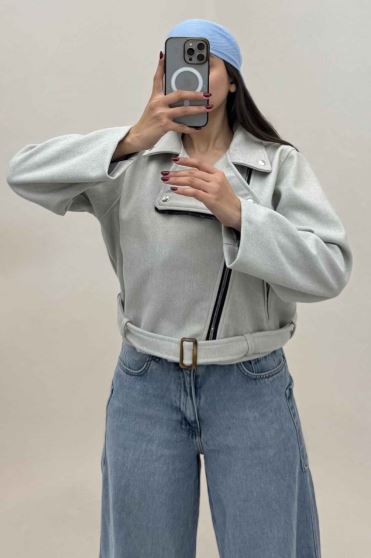 کت فوتر زیپی پایین سگک