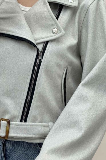 کت فوتر زیپی پایین سگک