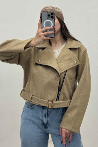 کت فوتر زیپی پایین سگک