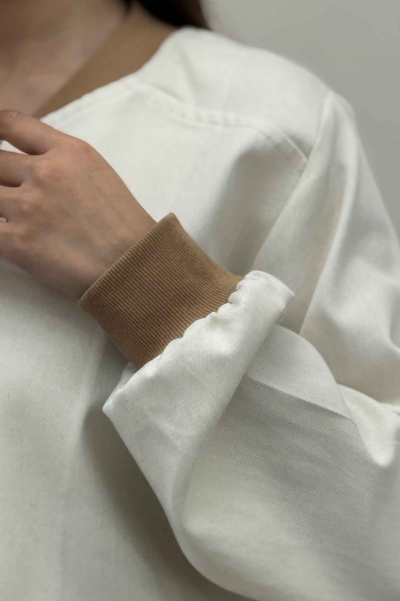 بامبر جکت زیپدار کتان کاپرا