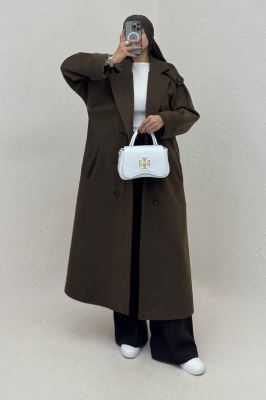 پالتو فوتر کجراه مج پاکتی آستردار 