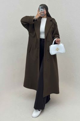 پالتو فوتر کجراه مج پاکتی آستردار 