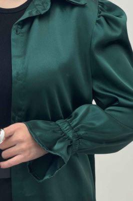 شومیز ساتن آستین کش یلدایی