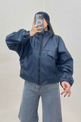 کت چرم پایین کش کد 470