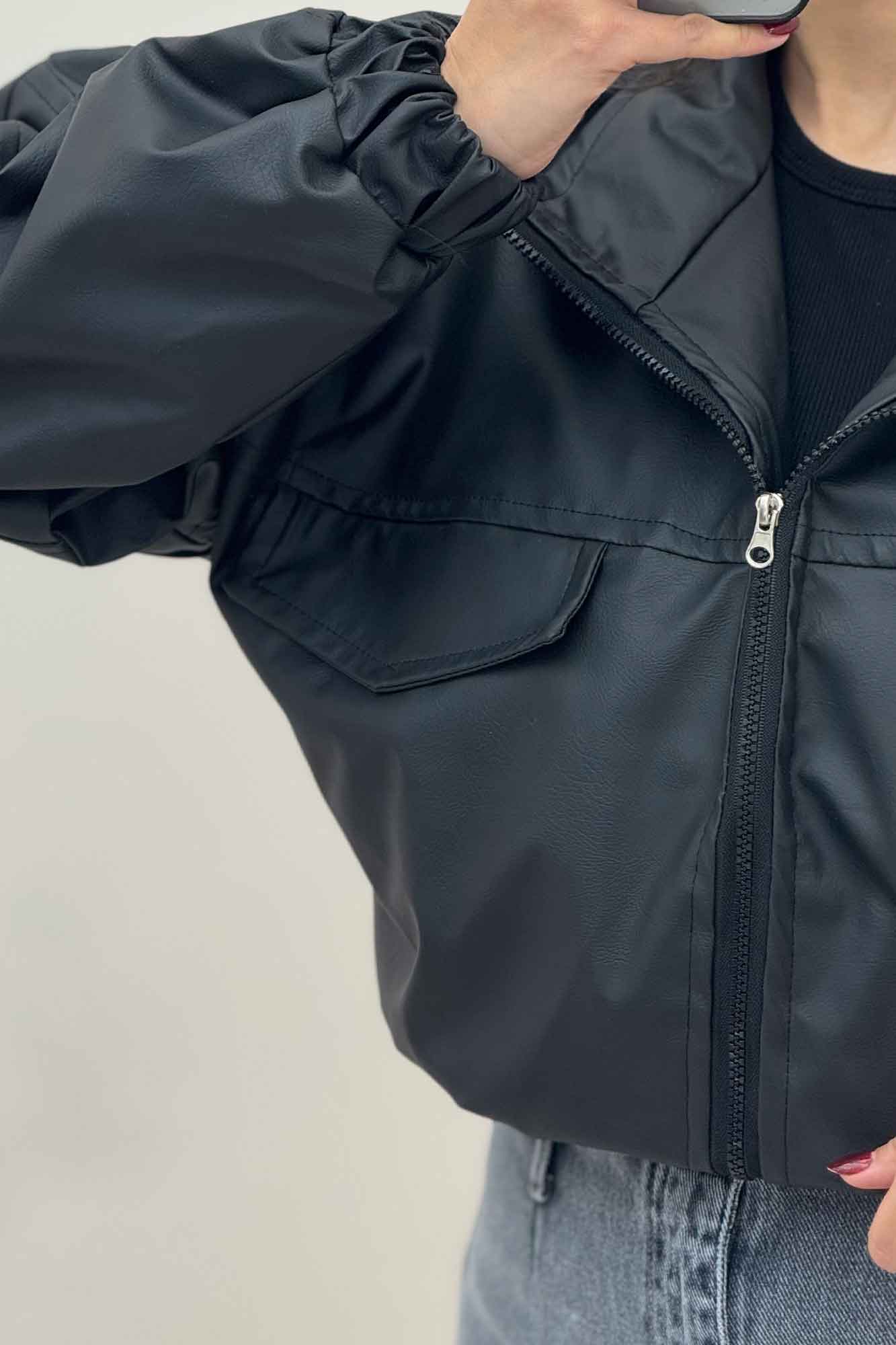 کت چرم پایین کش کد 470