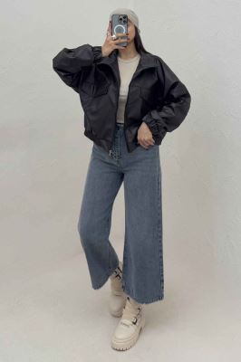 کت چرم پایین کش کد 470