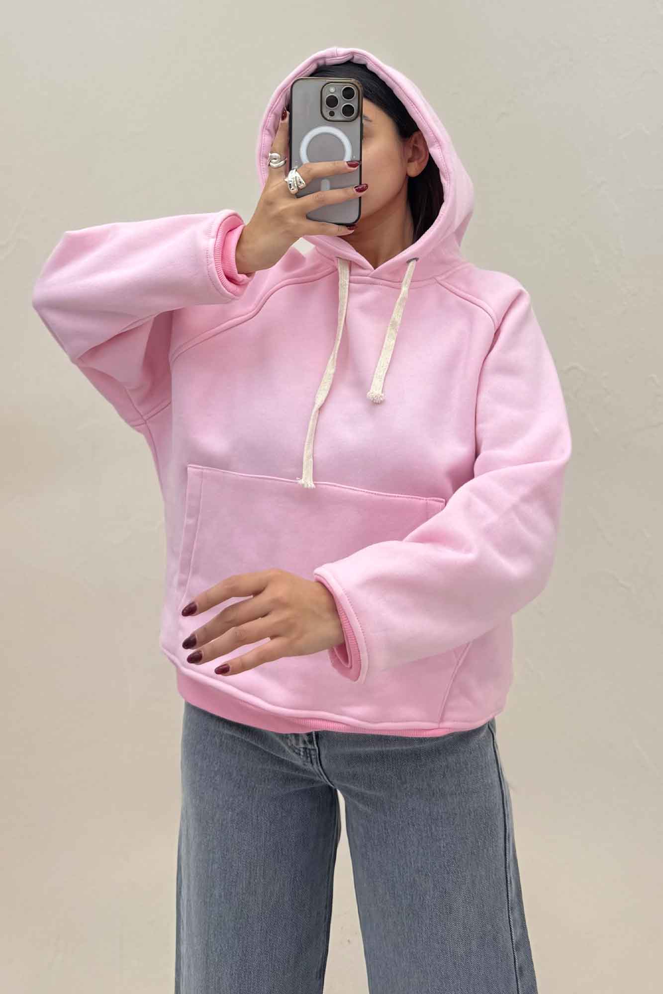 هودی دو نخ ساده کد 467