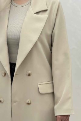 مانتو بلند مازراتی پشت چاکدار