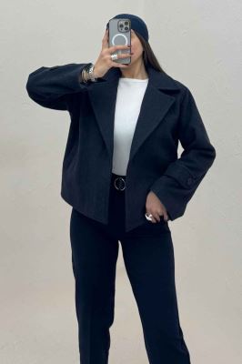 کت فوتر کشمیر یقه انگلیسی آستردار