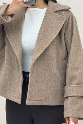 کت فوتر کشمیر یقه انگلیسی آستردار