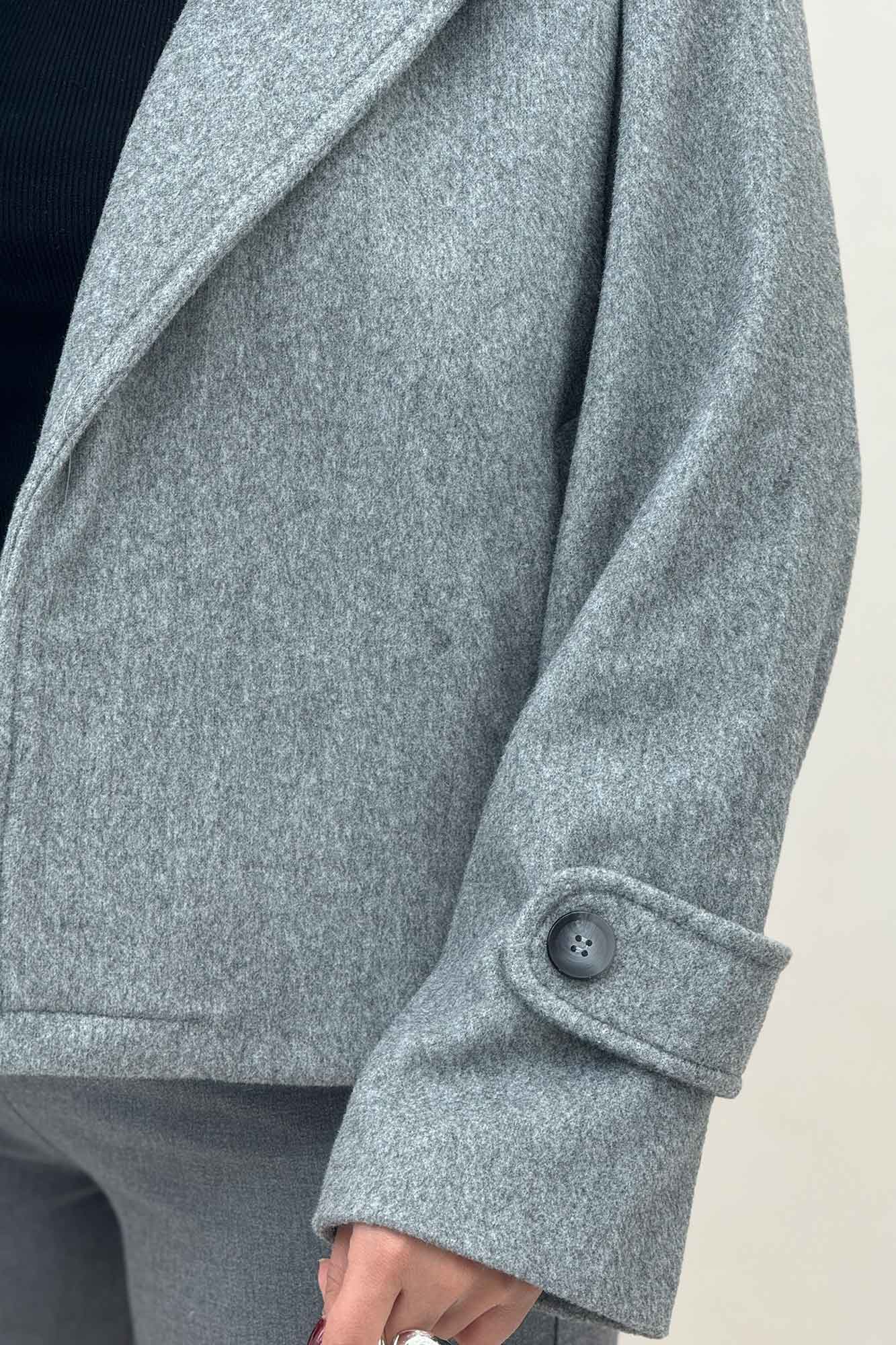 کت فوتر کشمیر یقه انگلیسی آستردار