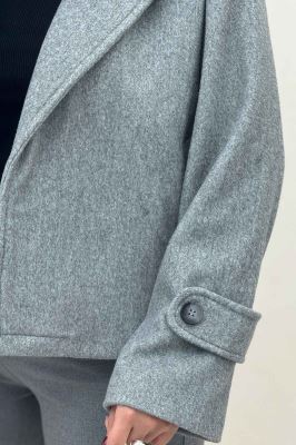 کت فوتر کشمیر یقه انگلیسی آستردار