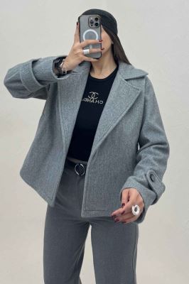 کت فوتر کشمیر یقه انگلیسی آستردار