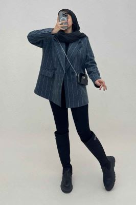 کت فوتر دیپلمات سه جیب آستردار 