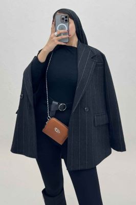 کت فوتر دیپلمات سه جیب آستردار 