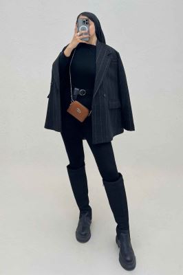 کت فوتر دیپلمات سه جیب آستردار 