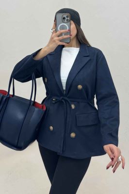 کت جیر آستردار شش دکمه