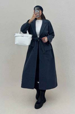 پالتو فوتر بلند پیردوپل ریز آستردار