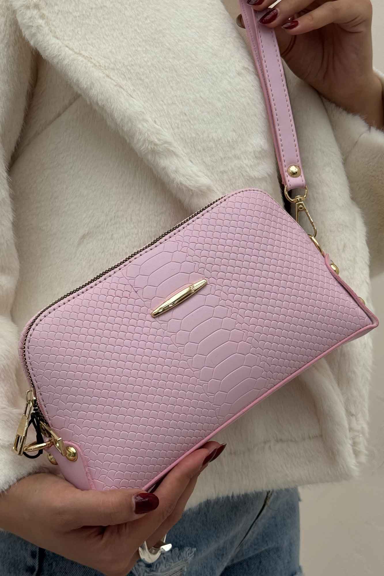 کیف پاسپورتی دسته زنجیری 4245